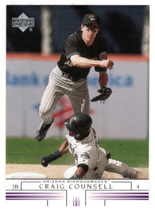 Craig Counsell - Arizona Diamondbacks (MLB Baseball Card) 2002 Upper Deck # 661 Mint