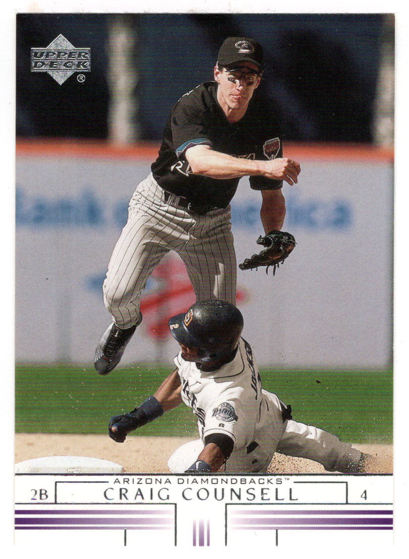 Craig Counsell - Arizona Diamondbacks (MLB Baseball Card) 2002 Upper Deck # 661 Mint