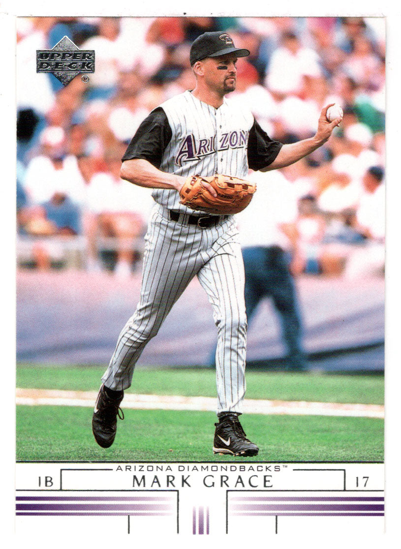 Mark Grace - Arizona Diamondbacks (MLB Baseball Card) 2002 Upper Deck # 662 Mint