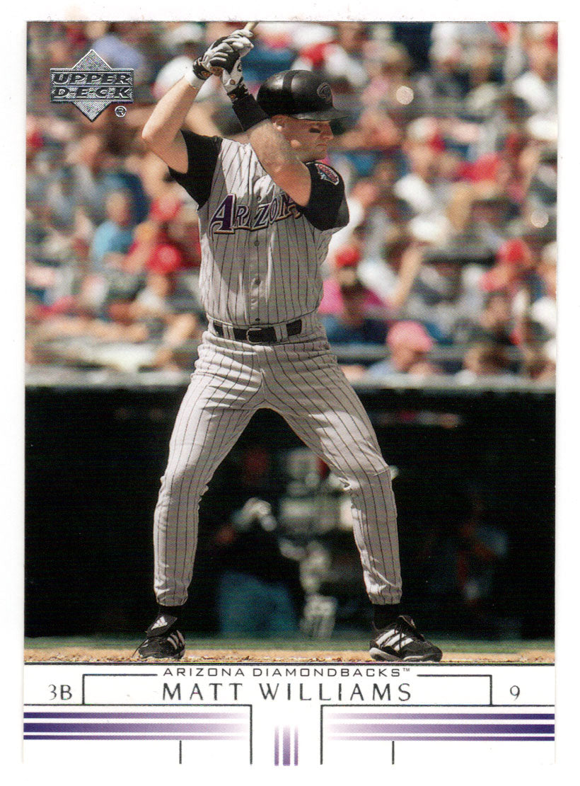 Matt Williams - Arizona Diamondbacks (MLB Baseball Card) 2002 Upper Deck # 663 Mint
