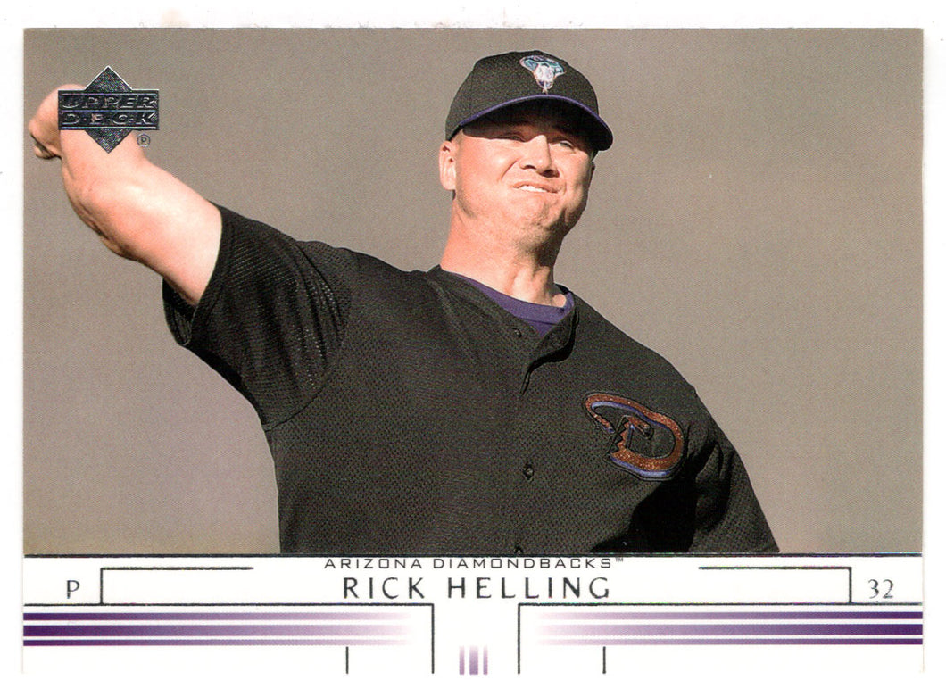 Rick Helling - Arizona Diamondbacks (MLB Baseball Card) 2002 Upper Deck # 665 Mint