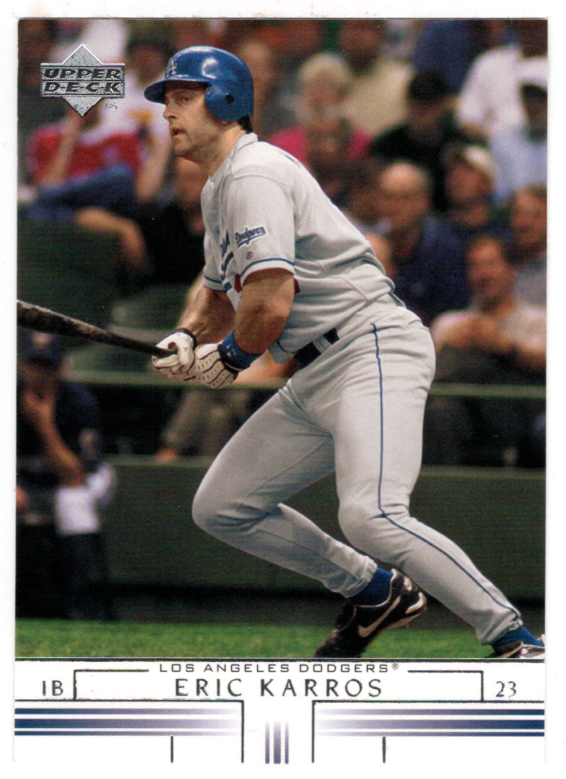 Eric Karros - Los Angeles Dodgers (MLB Baseball Card) 2002 Upper Deck # 667 Mint