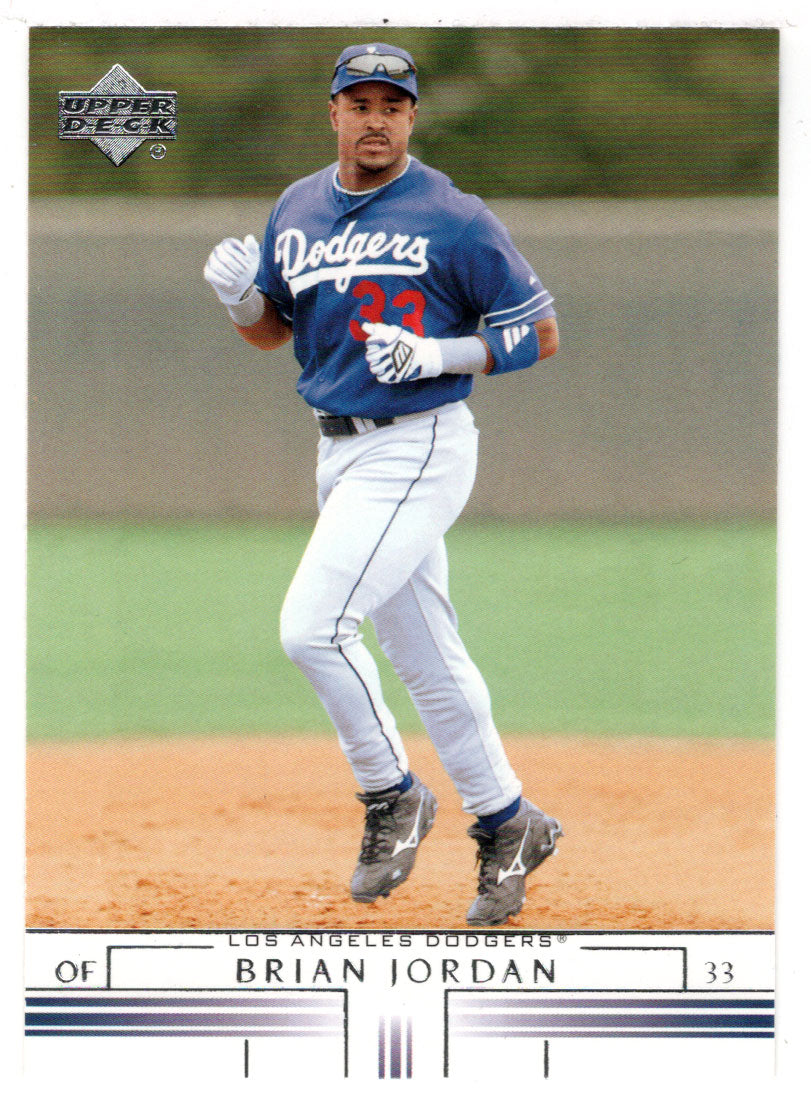 Brian Jordan - Los Angeles Dodgers (MLB Baseball Card) 2002 Upper Deck # 670 Mint