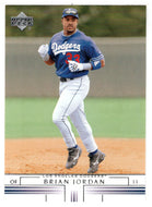 Brian Jordan - Los Angeles Dodgers (MLB Baseball Card) 2002 Upper Deck # 670 Mint