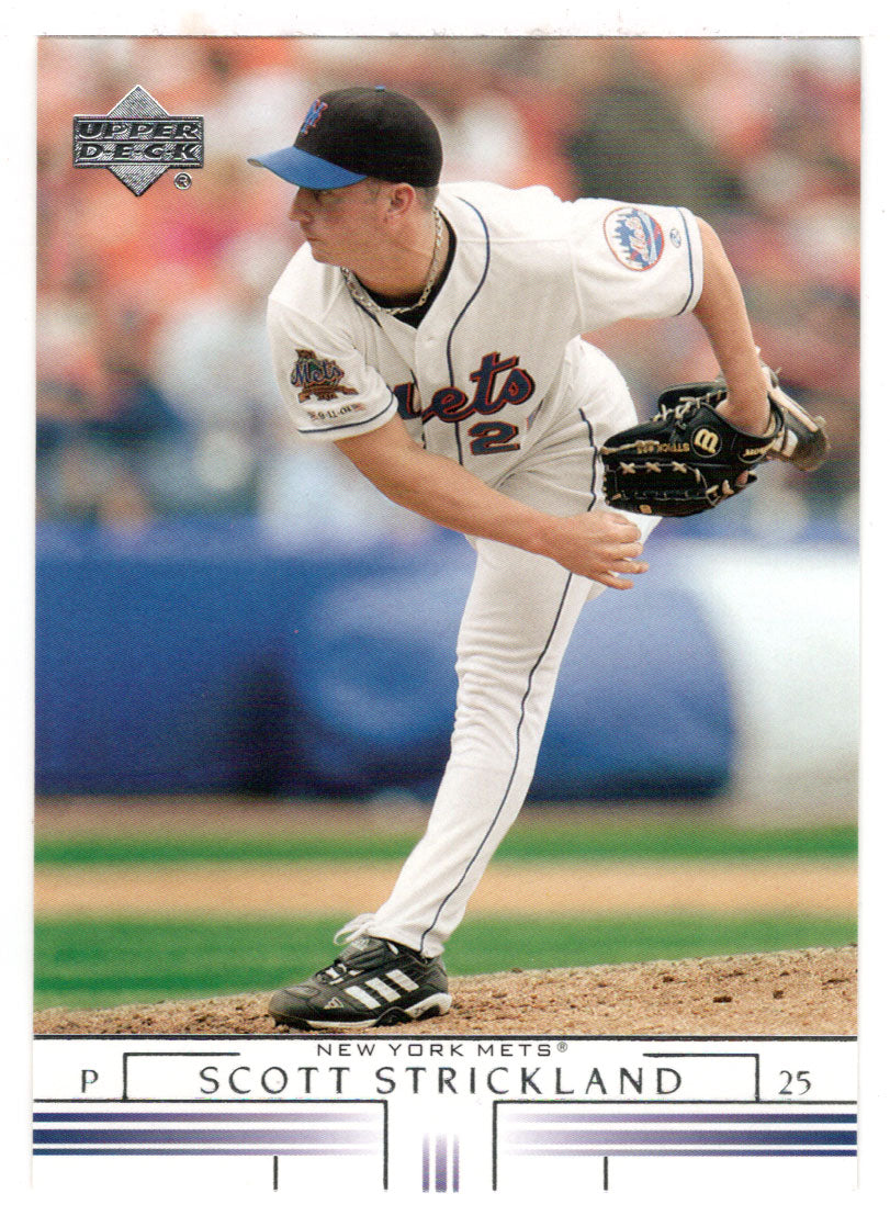 Scott Strickland - New York Mets (MLB Baseball Card) 2002 Upper Deck # 689 Mint