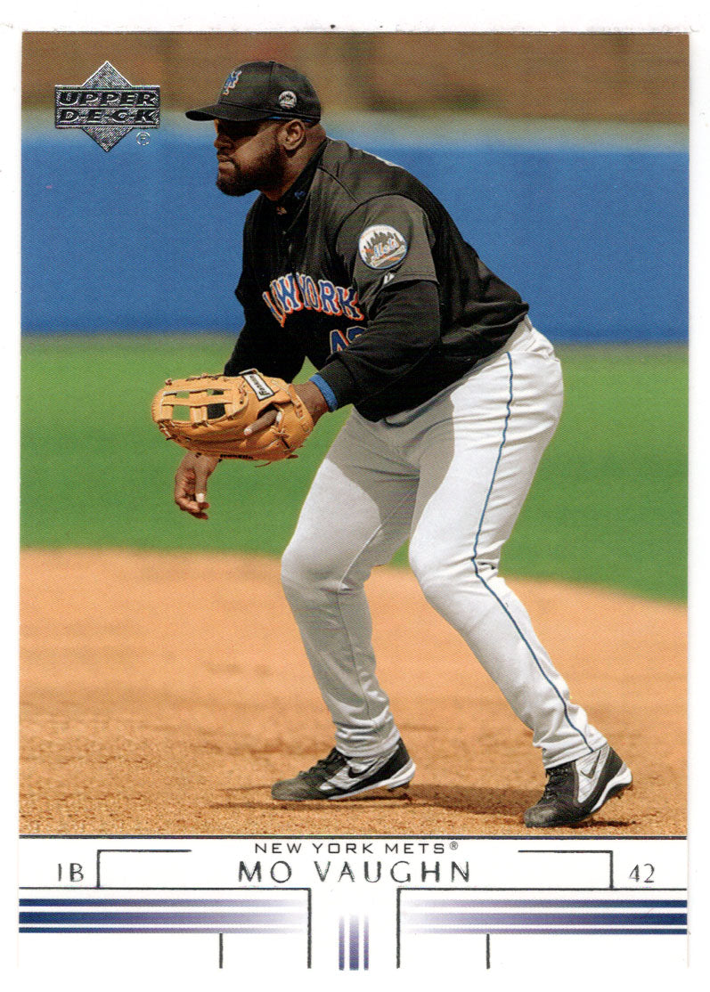 Mo Vaughn - New York Mets (MLB Baseball Card) 2002 Upper Deck # 690 Mint