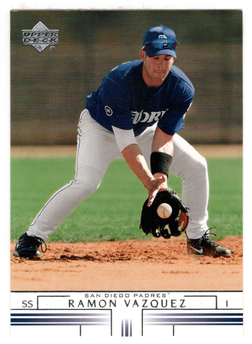Ramon Vazquez - San Diego Padres (MLB Baseball Card) 2002 Upper Deck # 701 Mint