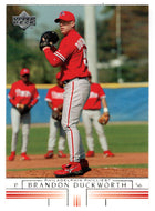 Brandon Duckworth - Philadelphia Phillies (MLB Baseball Card) 2002 Upper Deck # 704 Mint