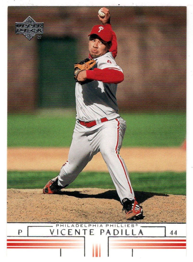 Vicente Padilla - Philadelphia Phillies (MLB Baseball Card) 2002 Upper Deck # 706 Mint