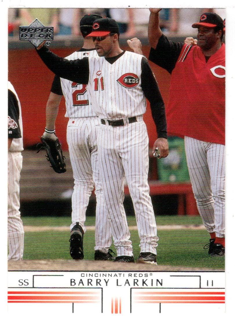 Barry Larkin - Cincinnati Reds (MLB Baseball Card) 2002 Upper Deck # 714 Mint