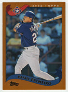 Rafael Palmeiro - Texas Rangers (MLB Baseball Card) 2002 Topps # 40 Mint