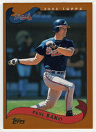 Paul Bako - Atlanta Braves (MLB Baseball Card) 2002 Topps # 91 Mint
