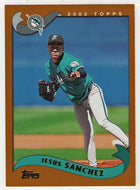 Jesus Sanchez - Florida Marlins (MLB Baseball Card) 2002 Topps # 203 Mint