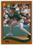 Terrence Long - Oakland Athletics (MLB Baseball Card) 2002 Topps # 215 Mint