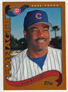 Don Baylor - Chicago Cubs - Manager (MLB Baseball Card) 2002 Topps # 280 Mint