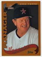 Larry Dierker - Houston Astros - Manager (MLB Baseball Card) 2002 Topps # 286 Mint