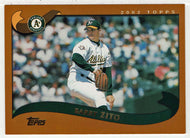Barry Zito - Oakland Athletics (MLB Baseball Card) 2002 Topps # 455 Mint