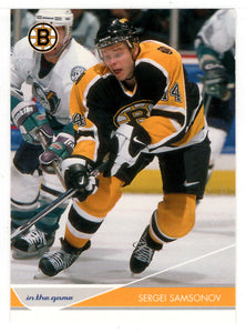 Sergei Samsonov - Boston Bruins (NHL Hockey Card) 2003-04 ITG (In the Game) Toronto Star # 8 Mint