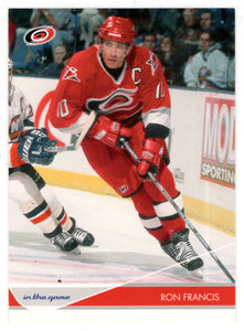 Ron Francis - Carolina Hurricanes (NHL Hockey Card) 2003-04 ITG (In the Game) Toronto Star # 14 Mint