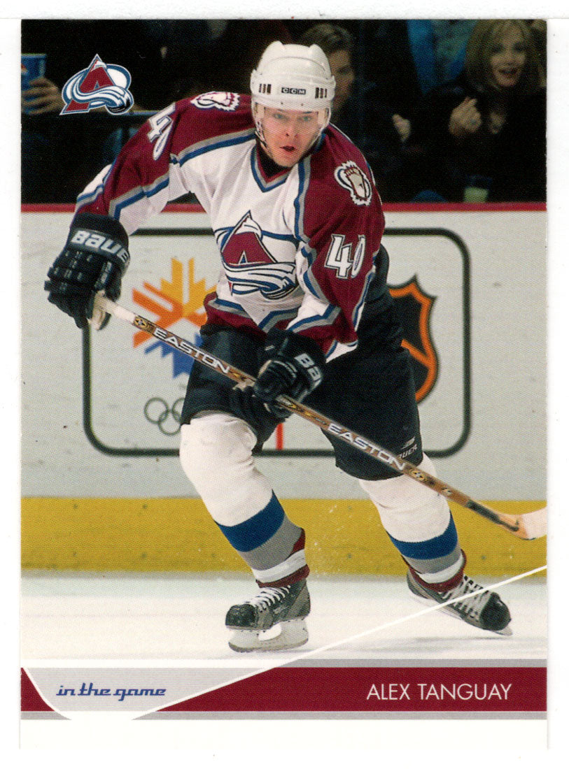 Alex Tanguay - Colorado Avalanche (NHL Hockey Card) 2003-04 ITG (In the Game) Toronto Star # 20 Mint