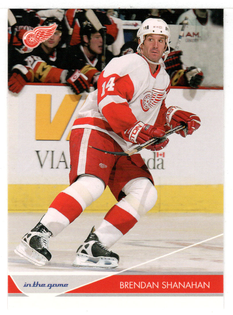 Brendan Shanahan - Detroit Red Wings (NHL Hockey Card) 2003-04 ITG (In the Game) Toronto Star # 29 Mint