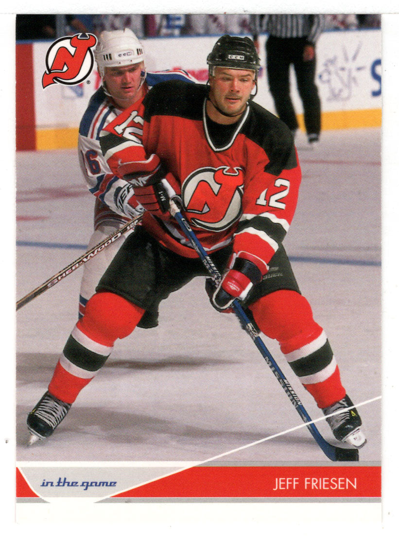 (CI) Jeff Friesen Hockey Card 2003-04 New Jersey Devils Team  Issue 11 Jeff Friesen : Collectibles & Fine Art