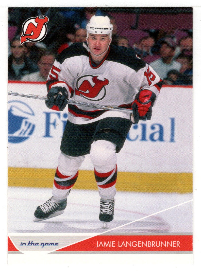 Jamie Langenbrunner - New Jersey Devils (NHL Hockey Card) 2003-04 ITG (In the Game) Toronto Star # 55 Mint