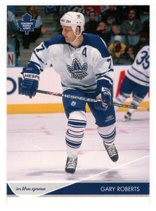 Gary Roberts - Toronto Maple Leafs (NHL Hockey Card) 2003-04 ITG (In the Game) Toronto Star # 91 Mint