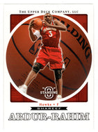 Shareef Abdur-Rahim - Atlanta Hawks (NBA Basketball Card) 2003-04 Upper Deck Standing O # 1 Mint