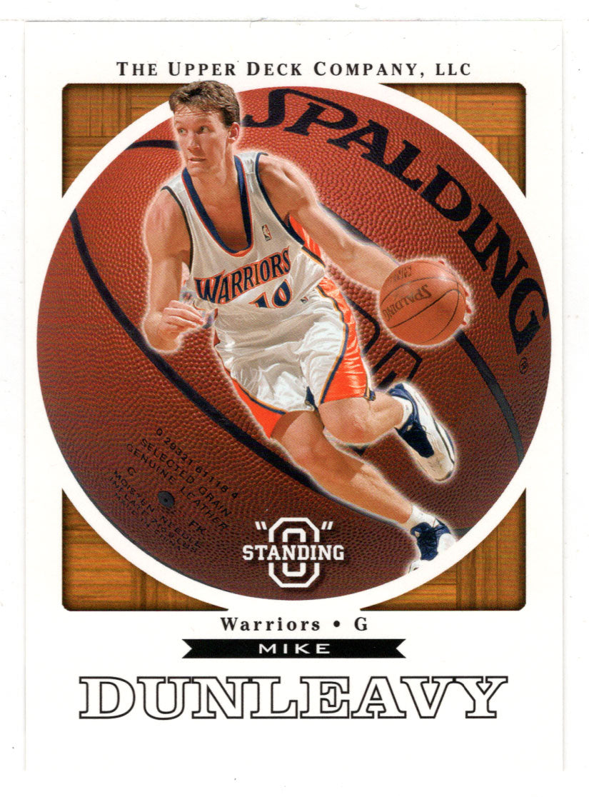 Mike Dunleavy - Golden State Warriors (NBA Basketball Card) 2003-04 Upper Deck Standing O # 23 Mint