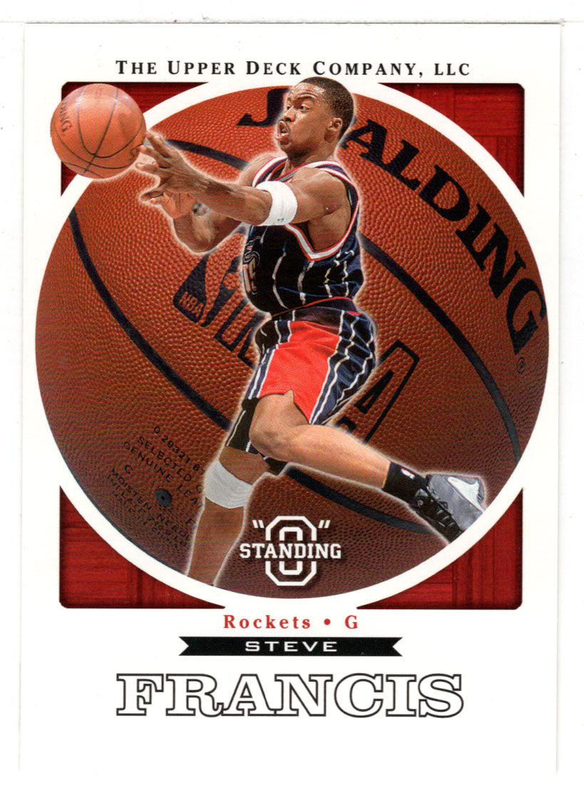 Steve Francis - Houston Rockets (NBA Basketball Card) 2003-04 Upper Deck Standing O # 24 Mint