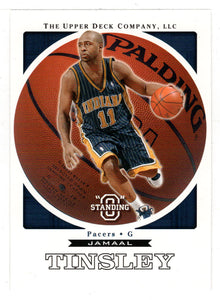 Jamaal Tinsley - Indiana Pacers (NBA Basketball Card) 2003-04 Upper Deck Standing O # 28 Mint