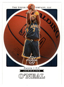 Jermaine O'Neal - Indiana Pacers (NBA Basketball Card) 2003-04 Upper Deck Standing O # 29 Mint