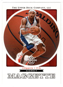 Corey Maggette - Los Angeles Clippers (NBA Basketball Card) 2003-04 Upper Deck Standing O # 31 Mint