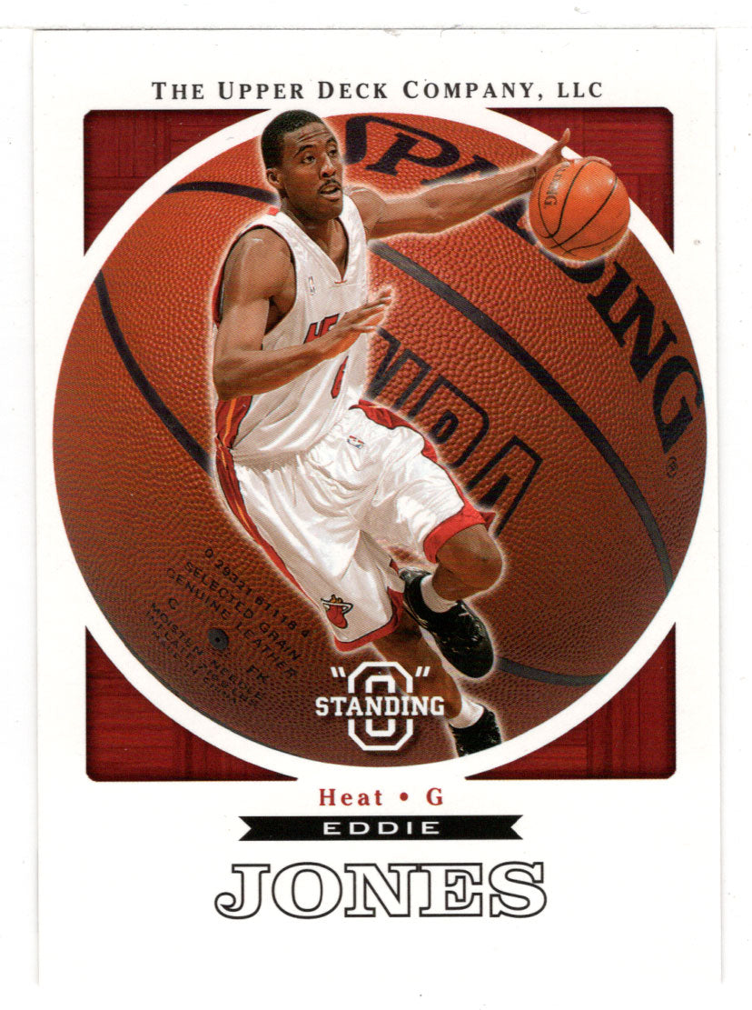 Eddie Jones - Miami Heat (NBA Basketball Card) 2003-04 Upper Deck Standing O # 39 Mint