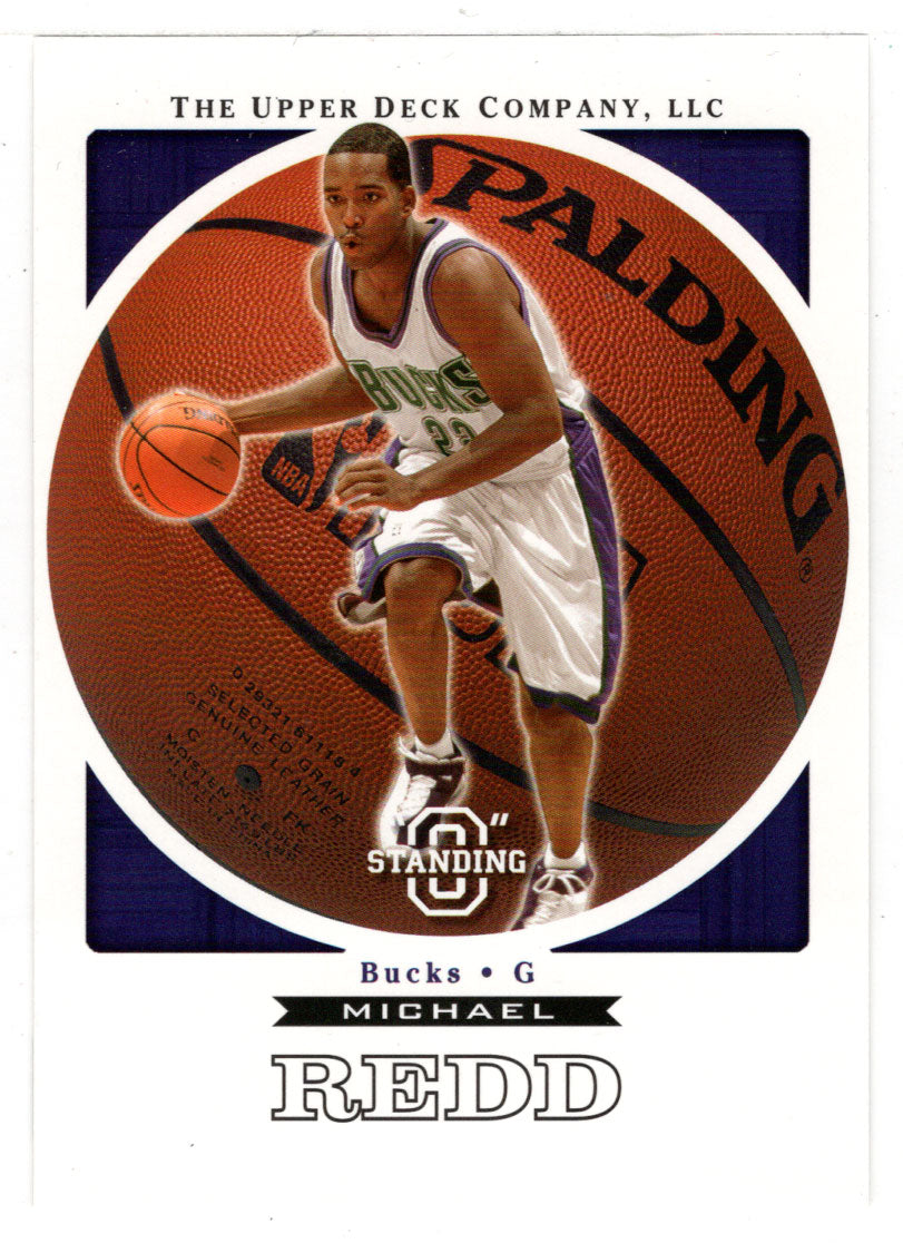 Michael Redd - Milwaukee Bucks (NBA Basketball Card) 2003-04 Upper Deck Standing O # 42 Mint