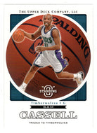 Sam Cassell - Minnesota Timberwolves - Die Cuts Embossed (NBA Basketball Card) 2003-04 Upper Deck Standing O # 47 Mint