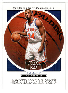 Antonio McDyess - New York Knicks (NBA Basketball Card) 2003-04 Upper Deck Standing O # 55 Mint