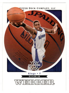 Chris Webber - Sacramento Kings (NBA Basketball Card) 2003-04 Upper Deck Standing O # 67 Mint