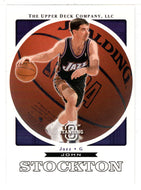 John Stockton - Utah Jazz (NBA Basketball Card) 2003-04 Upper Deck Standing O # 80 Mint