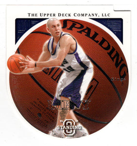 Mike Bibby - Sacramento Kings - Die Cuts Embossed (NBA Basketball Card) 2003-04 Upper Deck Standing O # 68 Mint