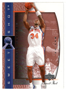 Antonio McDyess - New York Knicks (NBA Basketball Card) 2003-04 Upper Deck Sweet Shot # 57 Mint