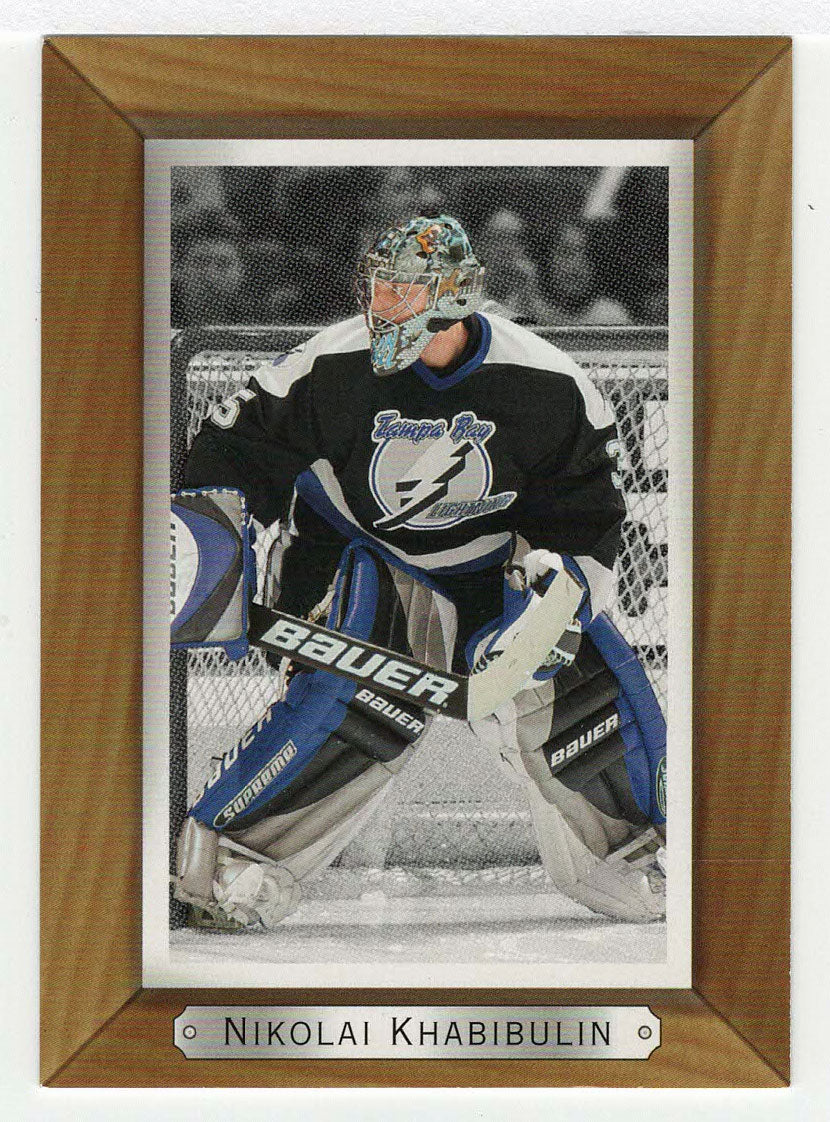 Nikolai Khabibulin - Tampa Bay Lightning (NHL Hockey Card) 2003-04 Upper Deck Bee Hive # 174 Mint