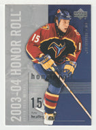 Dany Heatley - Atlanta Thrashers (NHL Hockey Card) 2003-04 Upper Deck Honor Roll # 3 Mint