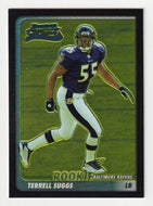 Terrell Suggs RC - Baltimore Ravens (NFL Football Card) 2003 Bowman Chrome # 128 Mint