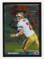 Ken Dorsey RC - San Francisco 49ers (NFL Football Card) 2003 Bowman Chrome # 131 Mint