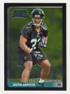 Justin Griffith RC - Atlanta Falcons (NFL Football Card) 2003 Bowman Chrome # 136 Mint