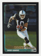 Doug Gabriel RC - Oakland Raiders (NFL Football Card) 2003 Bowman Chrome # 139 Mint