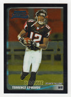 Terrence Edwards RC - Atlanta Falcons (NFL Football Card) 2003 Bowman Chrome # 142 Mint