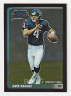 Dave Ragone RC - Houston Texans (NFL Football Card) 2003 Bowman Chrome # 151 Mint